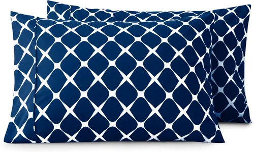 Vista 54 de Elegant Comfort Juego de fundas de almohada ultrasuaves de lujo de 2 piezas - Microfibra premium de calidad hotelera 1500, doble cepillado