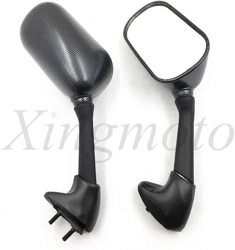 Vista 4 de Espejos de carreras OEM de fibra de carbono para motocicleta YZF-RZ1 2000-2001/1998-2002 para Yamaha Yzf-R6 YZF-R1/2003-2005 para Yamaha
