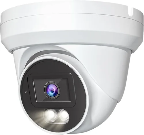Vista 8 de Cámara de bala Marquis de 4 MP PoE IP con audio, cámara de seguridad IP para exteriores, clasificada IP66, lente gran angular de 108° de 2.8 mm
