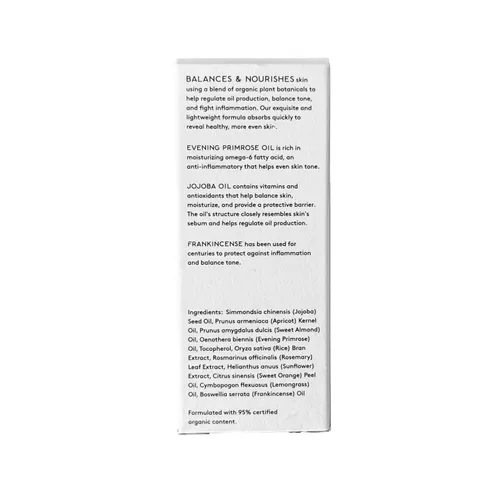 Vista 8 de Naked & Thriving Aceite facial Detox Balancing Cuidado de la piel orgánico, vegano y derivado de origen natural Para pieles grasas y propensas a