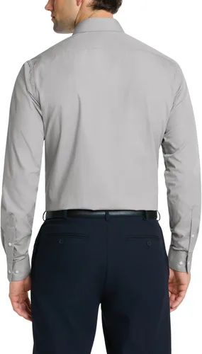 Vista 2 de Van Heusen - Camisa de vestir para hombre, de popelina ajustada lisa