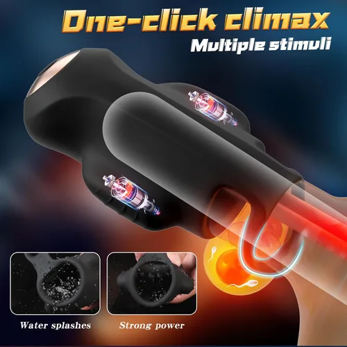Vista 2 de Masterburbatar automático de bolsillo realista Puzzy masculino auto automático Masterburbatar dispositivos de máquina de tamaño real Masterburbatar