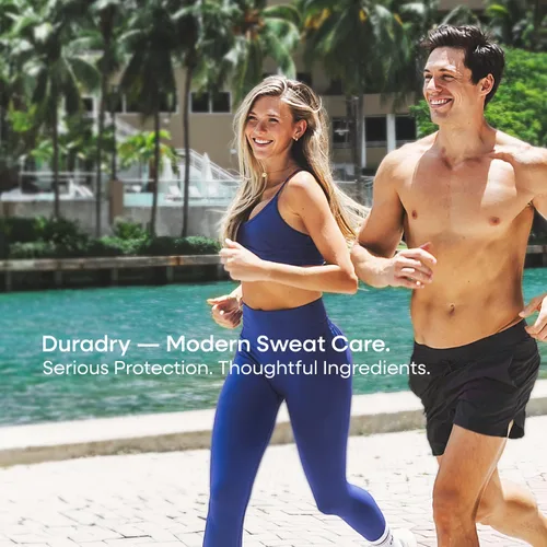 Vista 7 de Duradry Desodorante antitranspirante de fuerza clínica para mujeres y hombres, fórmula limpia con ingredientes naturales, protección contra olores