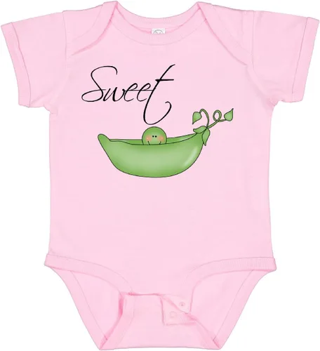 Vista 23 de inktastic Body de bebé Sweet Pea 0020 Blanco