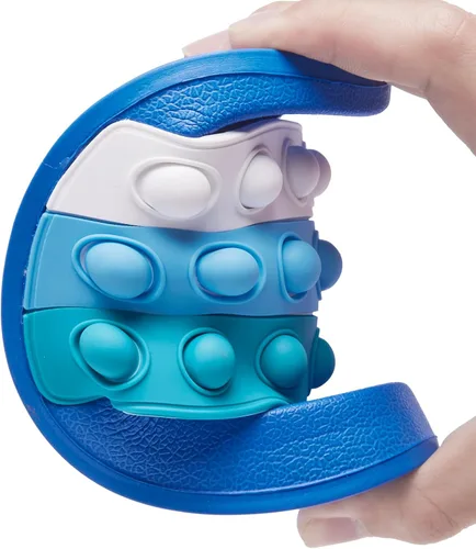 Vista 5 de Engtoy Sandalias para niños y niñas, unisex, ligeras, antideslizantes, puntera abierta, cómodas, para ducha, playa, divertidas sandalias