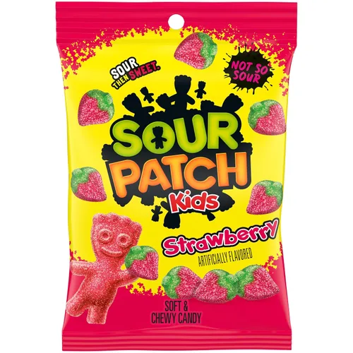 Vista 26 de Caramelo de goma suave y masticable Sour Patch