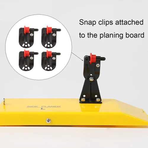 Vista 2 de 4 unids Cepilladora Zams Pro Release Clips Pesca en línea Clip lateral para Aparejos de pesca en alta mar Trolling Downrigger Clips