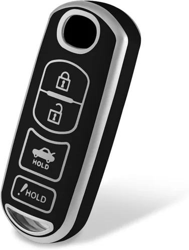 Vista 14 de Funda de TPU suave para llavero compatible con Mazda 3 6 8 Miata MX-5 CX-3 CX-5 CX-7 CX-9 2/3/4 botón sin llave control remoto llave inteligente