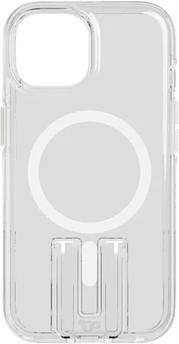 Vista 9 de Tech21 Evo Crystal Kick - Funda para iPhone 15 Pro, compatible con MagSafe, funda de protección contra impactos, color blanco