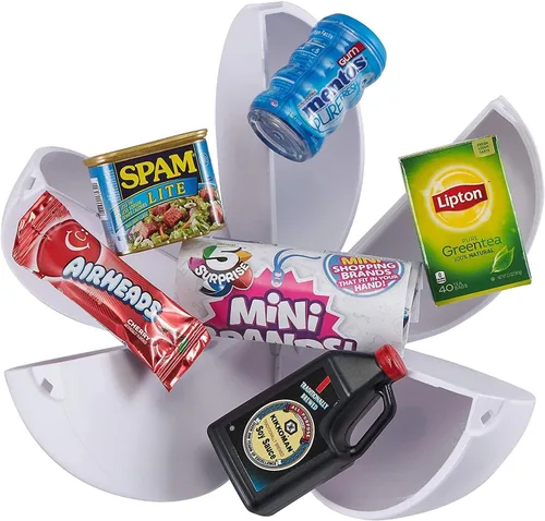 Vista 3 de 5-Surprise Mini Brands - Pelota de cápsula coleccionable de ZURU - Paquete de 3 bolas