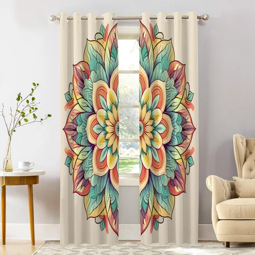 Vista 111 de Shrahala Cortinas blancas S inspiradoras para ventanas de cocina, cortinas negras con palabras cristianas para cafetería, cortinas opacas