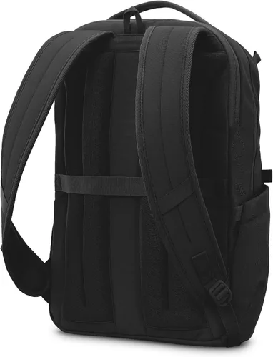 Vista 7 de Samsonite Mochila Básica, Compartimento Dedicado para Laptop, Bolsillos Delanteros Stash y Malla de Aire Transpirable Ligera Negro