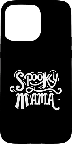 Vista 31 de Spooky Mama Halloween Mom Season Bat Mommy Parent Case for iPhone 16