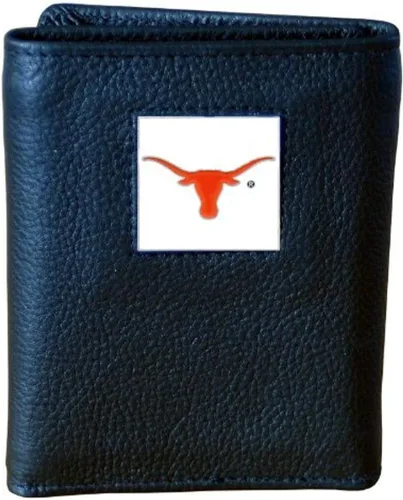Vista 39 de Siskiyou Sports NCAA Deluxe - Cartera de piel de tres pliegues
