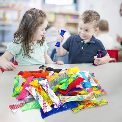 Vista 7 de Juguete Fidget (5 colores) para aliviar el estrés, mejorar el enfoque, alivia el estrés y aumenta la concentración para adultos y niños, ha ayudado