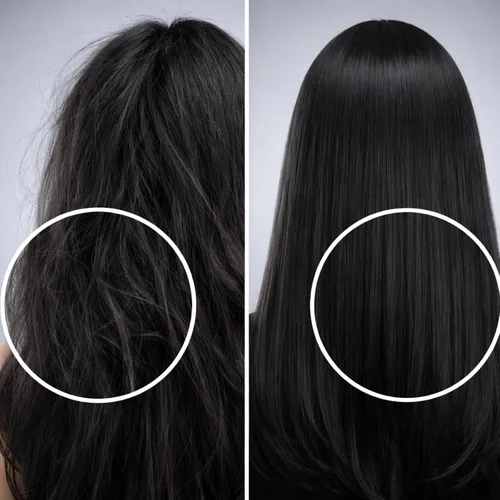 Vista 8 de Kachita Spell BTXMAX - Mascarilla para el cabello acondicionador profundo para tratamiento seco, queratina y aceite de argán para hidratación