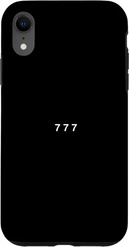Vista 24 de iPhone 11 Angel Numbers 777 Lucky Spiritual Sign Guide Manifesting Case