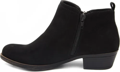 Vista 4 de London Fog Tina - Botines cortos para mujer Negro FX Sde