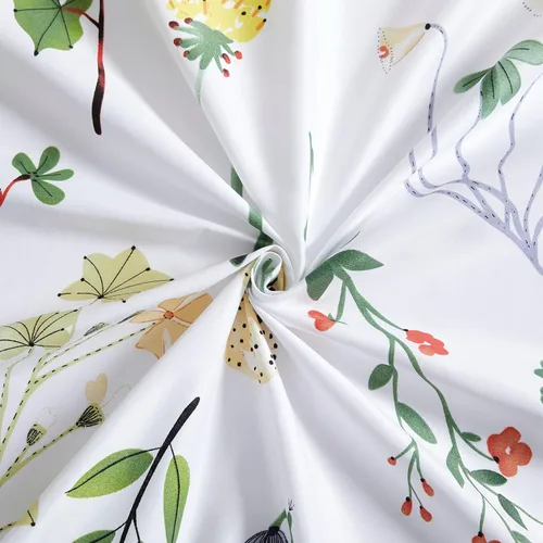 Vista 7 de Marina Decoration Ropa de cama ultra suave y sedosa con bolsillo profundo con estampado rico de rayón derivado de bambú para todas las estaciones