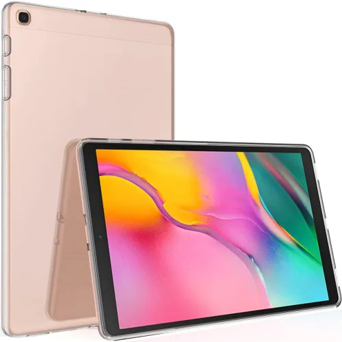 Vista 19 de Puxicu Funda transparente para Galaxy Tab A7 Lite 2021, diseño delgado, flexible y suave, funda protectora de TPU para tableta Samsung Galaxy Tab A7