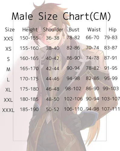Vista 7 de Genshin Impact Zhongli - Disfraz de cosplay para adultos con accesorios para hombre