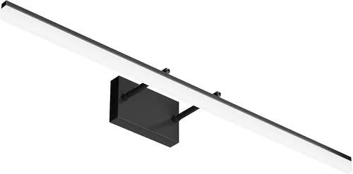 Vista 9 de Aipsun Luces LED de tocador de 15.7 pulgadas ajustables para baño, lámpara de pared para baño, accesorio de iluminación sobre espejo cromado moderno