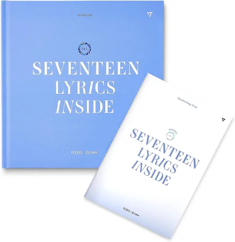 Vista 5 de Seventeen Lyrics Inside Global Edition – Producto oficial de Seventeen, 10 Seventeen canciones interpretaciones de letras completas, mercancía