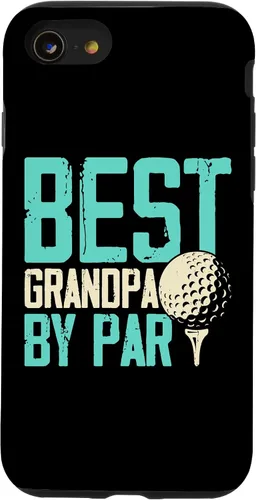 Vista 13 de iPhone 14 Best Grandpa By Par Fathers Day Funny Golfing Golfer Grandpa Case