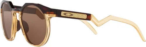 Vista 3 de Oakley Lentes de sol para hombre, marco de curry ámbar oscuroclaro, lentes de tungsteno Prizm, 2.047in