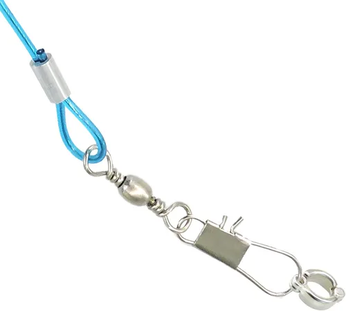Vista 6 de Wishlotus Cuerda voladora de loro, 16.4 ft, cadena de pie de loro, correa de entrenamiento para exteriores, arnés de entrenamiento elástico