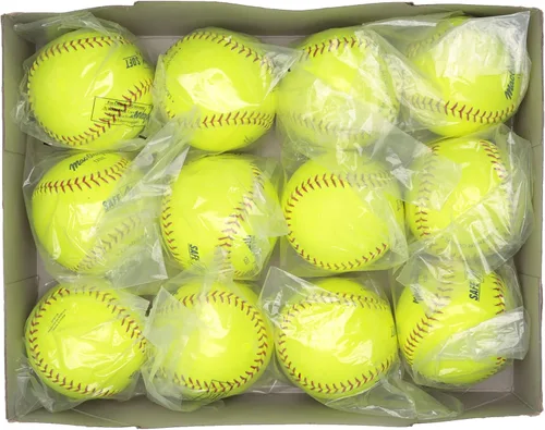 Vista 3 de MacGregor ASA Softbol de lanzamiento rápido, 12 pulgadas