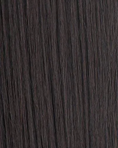 Vista 2 de Recién nacido libre de encaje mágico mezcla de cabello humano parte en U encaje frontal peluca - MLUH101 (2)