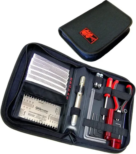 Vista 2 de GIGmate Kit de herramientas para guitarra y organizador de cuerdas - Regalos para guitarra