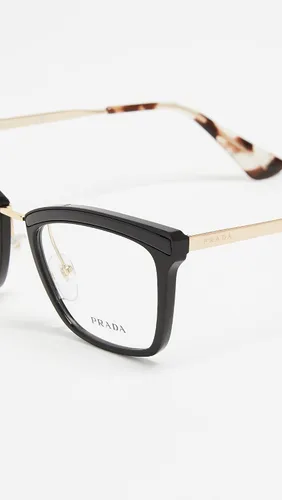 Vista 6 de Prada Gafas cuadradas para mujer, color negrotransparente, talla única