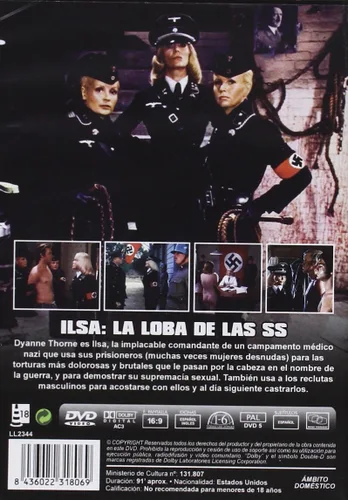 Vista 2 de Ilsa, She Wolf of the SS (1975) NON-USA FORMAT, PAL, Reg.0 Import - Spain