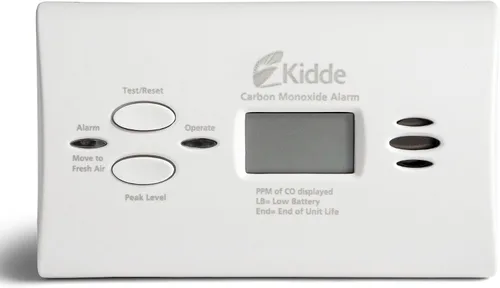 Vista 8 de Kidde KN-COPP-B-LPM Alarma de monóxido de carbono con pantalla digital, funciona con pilas, Multi, 21008873