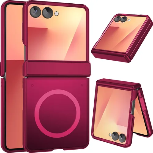 Vista 12 de WRJ Funda magnética para Samsung Galaxy Z Fold 7, [protector de pantalla integrado] [compatible con Magsafe], protección de bisagra de cuerpo