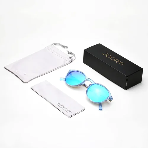 Vista 7 de JOORTI Gafas de sol polarizadas para mujeres y hombres protección UV