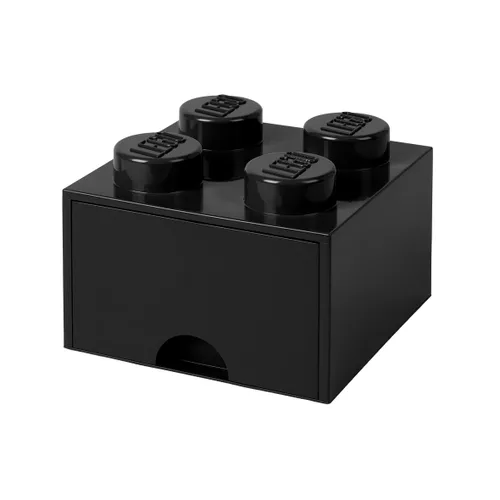 Vista 11 de LEGO - Cajón de ladrillos, 4 perillas, 1 cajón, caja de almacenamiento apilable, color verde menta aguamarina