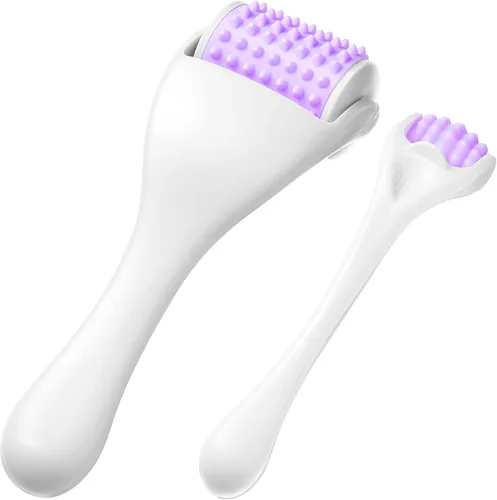 Vista 10 de Tondiamo 2 unidades de rodillo muscular para regalo, para fascia, celulitis, cara, muscular, masaje corporal, herramienta de masaje para aliviar