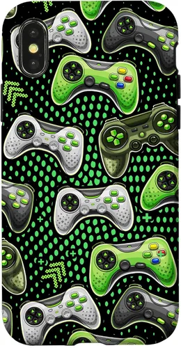 Vista 5 de Awesome Video Game Controller Gamer Boys Gaming Gift Case for iPhone 17