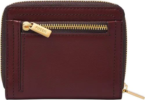 Vista 4 de Fossil Logan - Cartera plegable de piel con bloqueo RFID para mujer