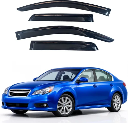 Vista 75 de Visera de ventana IG para Ford Focus Sedán y Hatchback 2012-2018, Protector de ventana lateral para lluvia y viento estilo Mugen, extra duradero