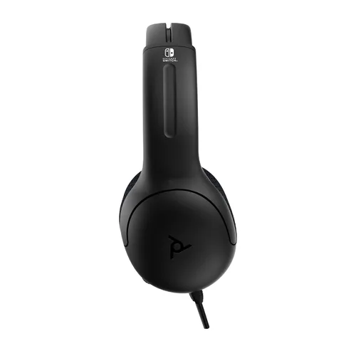 Vista 10 de PDP Gaming LVL40 Stereo Headset with Mic for Switch OLED - Noise Cancelling Microphone - Black White - Nintendo Switch