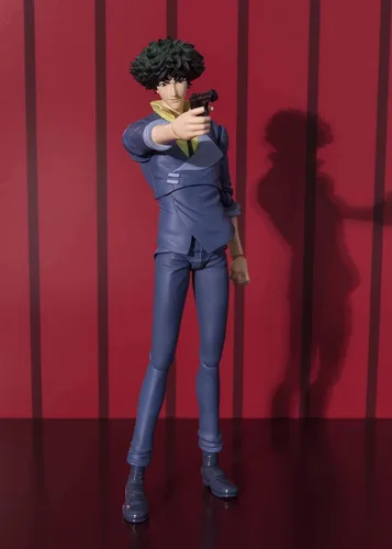 Vista 6 de Bandai Tamashii Nations S.H. Figuarts Spike Spiegel "Cowboy Bebop" Figura de acción, Multicolor