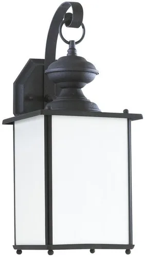 Vista 2 de Sea Gull Lighting Generation 84158DEN3-71 - Farol de pared transitorio para exteriores de Seagull-Jamestowne Collection con acabado oscuro, bronce