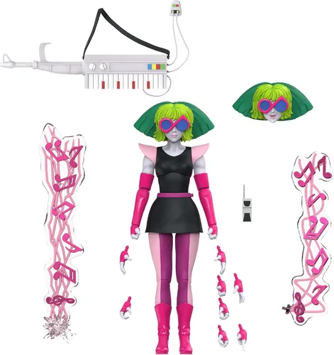 Vista 11 de Super7 ¡ULTIMATES! SilverHawks Buzz-Saw - Figura de acción SilverHawks de 8 pulgadas con accesorios, coleccionables clásicos de dibujos animados