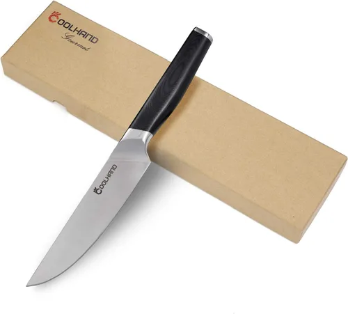 Vista 7 de Cool Hand Cuchillo de chef de 8 pulgadas, cuchillos de cocina, cuchillo Santoku de 7 pulgadas, cuchillo de carne de 5 pulgadas, cuchillo de pelar
