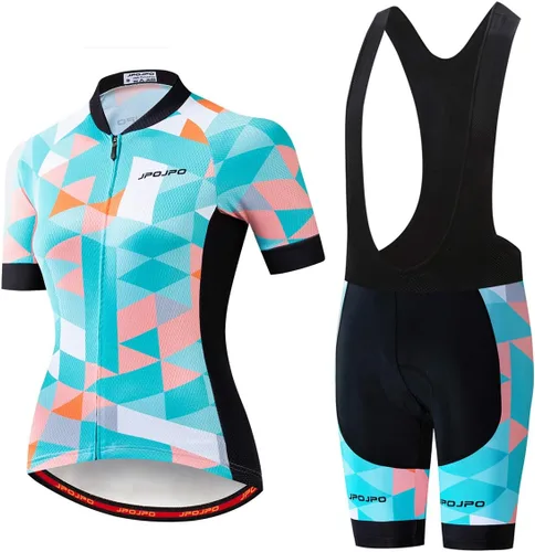 Vista 43 de Mujeres Ciclismo Jersey Conjunto Verano Ciclismo Ropa MTB Jersey Set Secado Rápido Transpirable Verano Bicicletas Uniformes 1