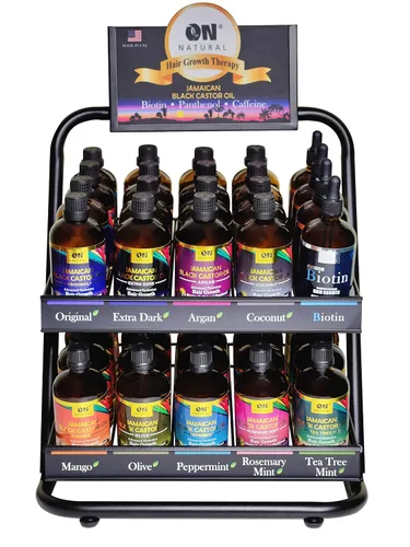 Vista 7 de Aceite de ricino negro jamaicano [argán] 4 oz